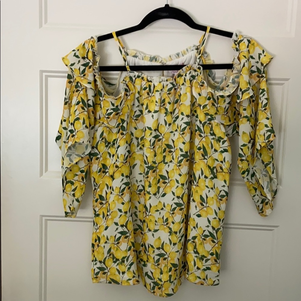 PARKER lemon top size small